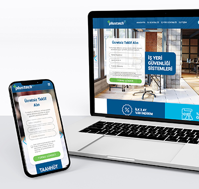 Plustech Alarm Web Tasarım